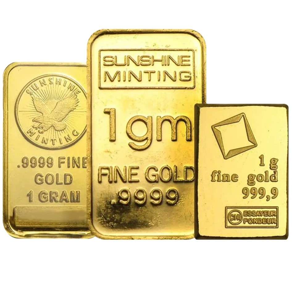 1 Gram Gold Bar (Type Varies)